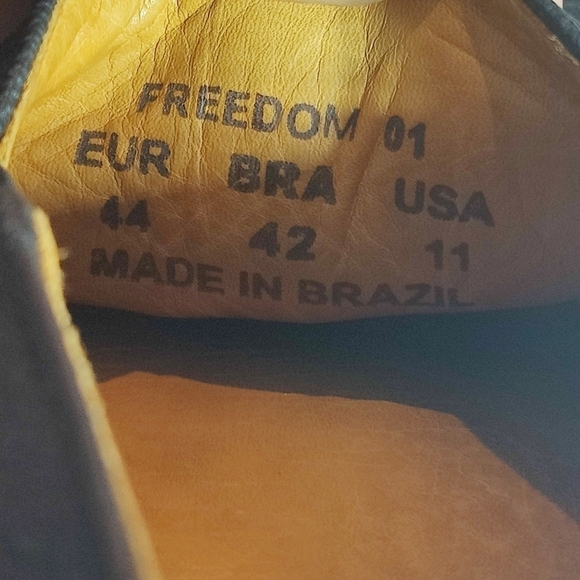 Viccini Freedom 01 Loafers Black Slip on  Leather Snakeskin Men's Size 11 - Picture 9 of 9